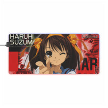 Load image into Gallery viewer, The Melancholy Of Haruhi Suzumiya RGB LED Mouse Pad (Desk Mat)