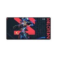 Load image into Gallery viewer, Valorant Neon Mouse Pad (Desk Mat)