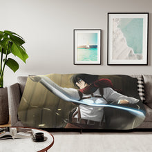 Load image into Gallery viewer, Mikasa Sherpa Blanket