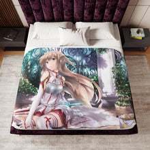 Load image into Gallery viewer, Anime Sword Art Onliner Sherpa Blanket