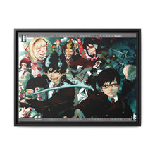 Load image into Gallery viewer, Blue Exorcist Canvas Framed Art Print