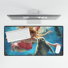 Load image into Gallery viewer, Anime Underwater Mouse Pad (Desk Mat)