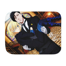 Load image into Gallery viewer, Black Butler Sherpa Blanket