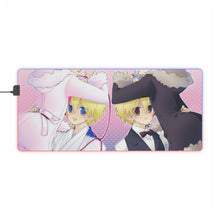 Load image into Gallery viewer, Durarara!! Izaya Orihara, Shizuo Heiwajima RGB LED Mouse Pad (Desk Mat)