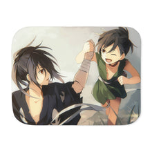 Load image into Gallery viewer, Hyakkimaru and Dororo Sherpa Blanket