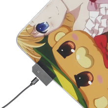 Load image into Gallery viewer, Amagi Brilliant Park Latifa Fleuranza, Tiramie, Moffle RGB LED Mouse Pad (Desk Mat)