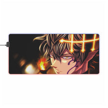 Load image into Gallery viewer, Black Clover Yuno RGB LED Mouse Pad (Desk Mat)