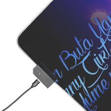 Load image into Gallery viewer, Rascal Does Not Dream Of Bunny Gorl Senpai RGB LED Mouse Pad (Desk Mat)