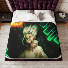 Load image into Gallery viewer, Dr. Stone Sherpa Blanket