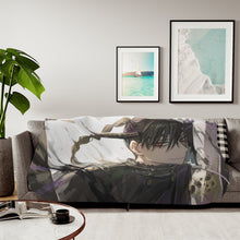 Load image into Gallery viewer, Anime Black Clover Sherpa Blanket