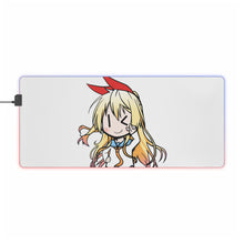 Load image into Gallery viewer, Nisekoi Chitoge Kirisaki RGB LED Mouse Pad (Desk Mat)