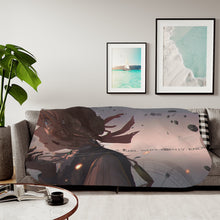 Load image into Gallery viewer, Anime Violet Evergarden Sherpa Blanket