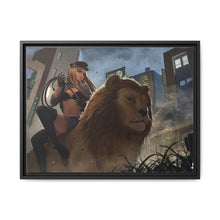 Load image into Gallery viewer, Bishamonten Canvas Framed Art Print