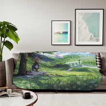 Load image into Gallery viewer, Violet Evergarden Sherpa Blanket