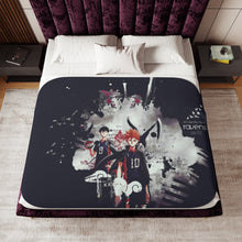 Load image into Gallery viewer, Haikyu!! Sherpa Blanket