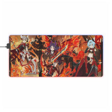 Load image into Gallery viewer, Memory Defrag - Inferno of the Gods Banner RGB LED Mouse Pad (Desk Mat)