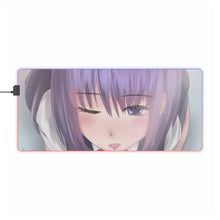 Load image into Gallery viewer, Kuzu No Honkai Hanabi Yasuraoka RGB LED Mouse Pad (Desk Mat)