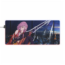Load image into Gallery viewer, Guilty Crown Inori Yuzuriha RGB LED Mouse Pad (Desk Mat)