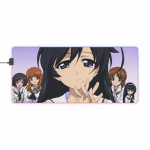 Load image into Gallery viewer, Girls und Panzer RGB LED Mouse Pad (Desk Mat)