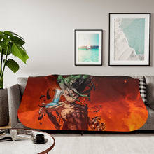 Load image into Gallery viewer, Dr. stone - Senku Sherpa Blanket