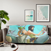 Load image into Gallery viewer, Anime One Piecer Sherpa Blanket