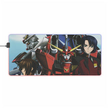 Load image into Gallery viewer, Mobile Suit Gundam Seed Destiny RGB LED Mouse Pad (Desk Mat)