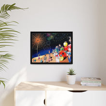 Load image into Gallery viewer, Assassination Classroom Koro-sensei, Karma Akabane, Nagisa Shiota, Kaede Kayano, Rio Nakamura Canvas Framed Art Print