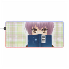 Load image into Gallery viewer, Nagato Yuki RGB LED Mouse Pad (Desk Mat)