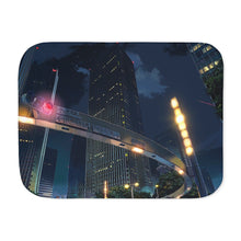 Load image into Gallery viewer, Tokyo SkyNight Sherpa Blanket