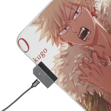 Load image into Gallery viewer, My Hero Academia Katsuki Bakugou RGB LED Mouse Pad (Desk Mat)