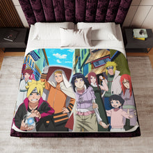 Load image into Gallery viewer, Boruto Sherpa Blanket