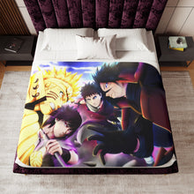 Load image into Gallery viewer, Naruto Shippuden Sherpa Blanket