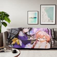 Load image into Gallery viewer, My Teen Romantic Comedy SNAFU Yukino Yukinoshita, Yui Yuigahama Sherpa Blanket