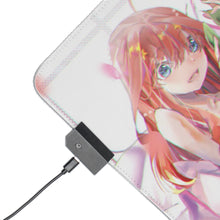 Load image into Gallery viewer, The Quintessential Quintuplets Miku Nakano, Itsuki Nakano, Nino Nakano, Yotsuba Nakano, Ichika Nakano RGB LED Mouse Pad (Desk Mat)