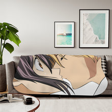 Load image into Gallery viewer, Kiss Sherpa Blanket