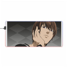 Load image into Gallery viewer, Death Note Light Yagami RGB LED Mouse Pad (Desk Mat)