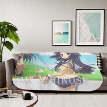 Load image into Gallery viewer, Anime Clannad Sherpa Blanket