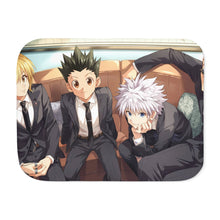 Load image into Gallery viewer, Hunter x Hunter Killua Zoldyck, Kurapika, Gon Freecss Sherpa Blanket
