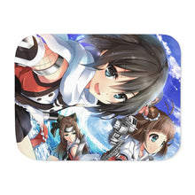 Load image into Gallery viewer, Anime Kantai Collection Sherpa Blanket