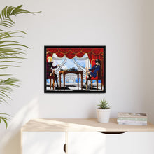 Load image into Gallery viewer, Boring game of chess Canvas Framed Art Print
