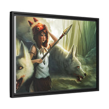 Load image into Gallery viewer, Princess Mononoke Canvas Framed Art Print