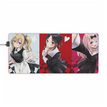 Load image into Gallery viewer, Kaguya-sama: Love Is War RGB LED Mouse Pad (Desk Mat)