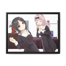 Load image into Gallery viewer, Kaguya and Chika Canvas Framed Art Print