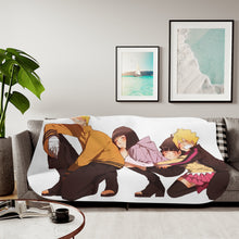 Load image into Gallery viewer, Boruto Sherpa Blanket