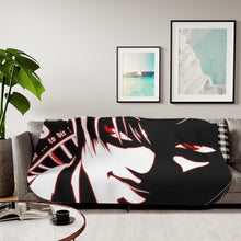 Load image into Gallery viewer, Light Yagami Sherpa Blanket
