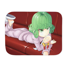 Load image into Gallery viewer, Tatsumaki (and Saitama) Sherpa Blanket