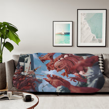 Load image into Gallery viewer, Chainsaw Man Sherpa Blanket