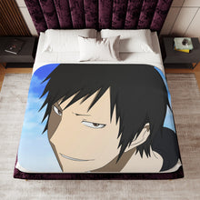 Load image into Gallery viewer, Durarara!! Izaya Orihara Sherpa Blanket