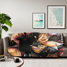 Load image into Gallery viewer, Black Clover Asta, Yami Sukehiro Sherpa Blanket