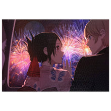 Load image into Gallery viewer, "The sound of my heartbeat was so loud, I couldn't hear the fireworks." Jigsaw Puzzle
